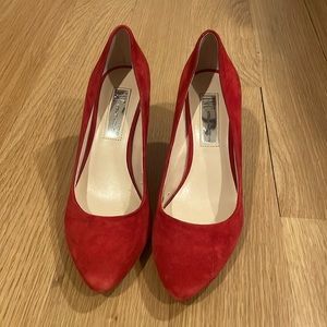 INC Red Pumps